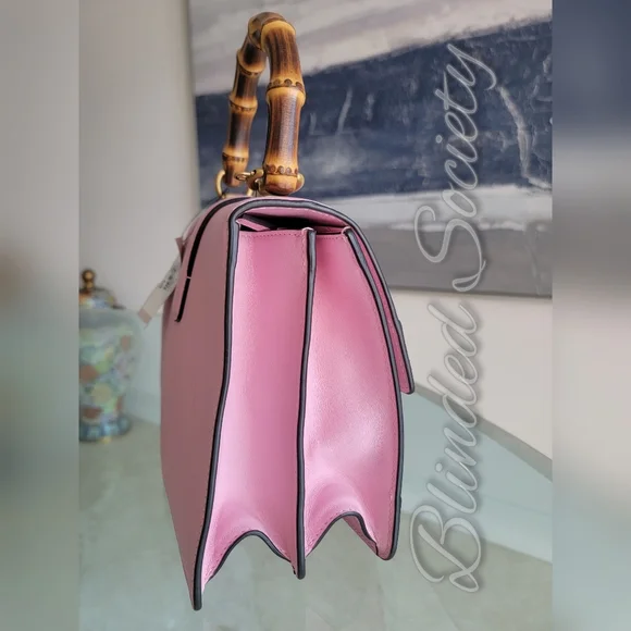 Gucci Dionysus Bamboo Top Handle Colorblock Handbag w Web Crossbody Strap - Picture 8 of 12